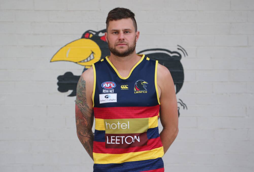 IN TROUBLE: Leeton-Whitton coach Daniel Muir may have played his one and only game for the year after injuring his shoulder in the loss to Wagga Tigers on Saturday.