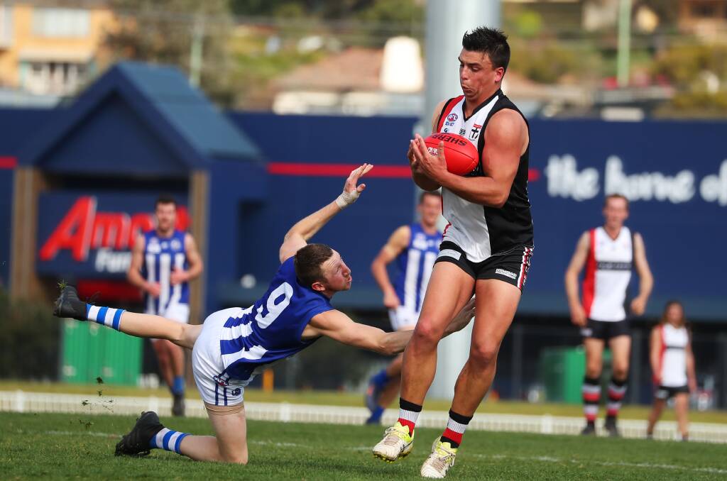 Ned Mortimer in action for North Wagga last year.