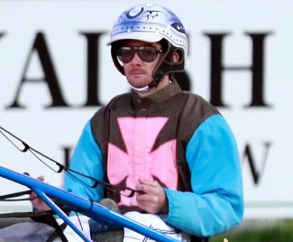ON BOARD: Peter McRae will drive both of Rod Woodhouse's pacers at Wagga on Friday.