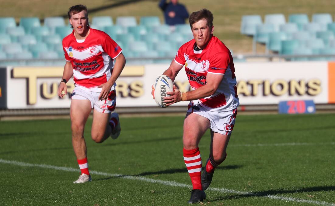 Josh McCrone in action for Temora during the 2021 season. Picture by Emma Hillier