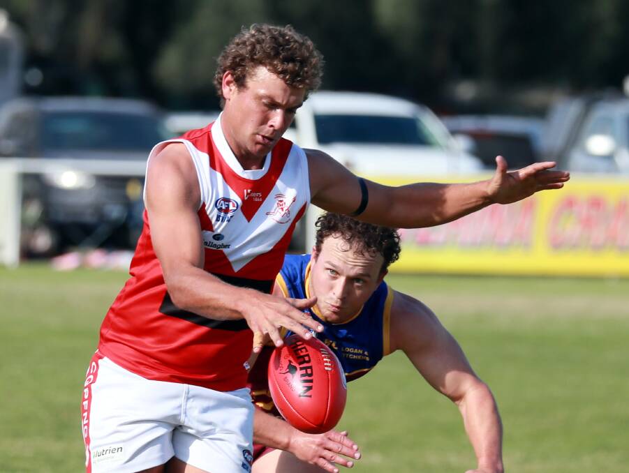 BIG ACHIEVEMENT: Jayden Klemke has taken out a fifth best and fairest at Collingullie-Glenfield Park, despite only playing nine games this year.