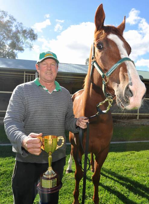 Texan Son was Gary Colvin's last Wagga Gold Cup runner in 2014.