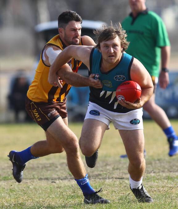 HOME, SWEET HOME: Sam Fisher will return to Northern Jets this season after two years in Canberra at Belconnen. Picture: Les Smith