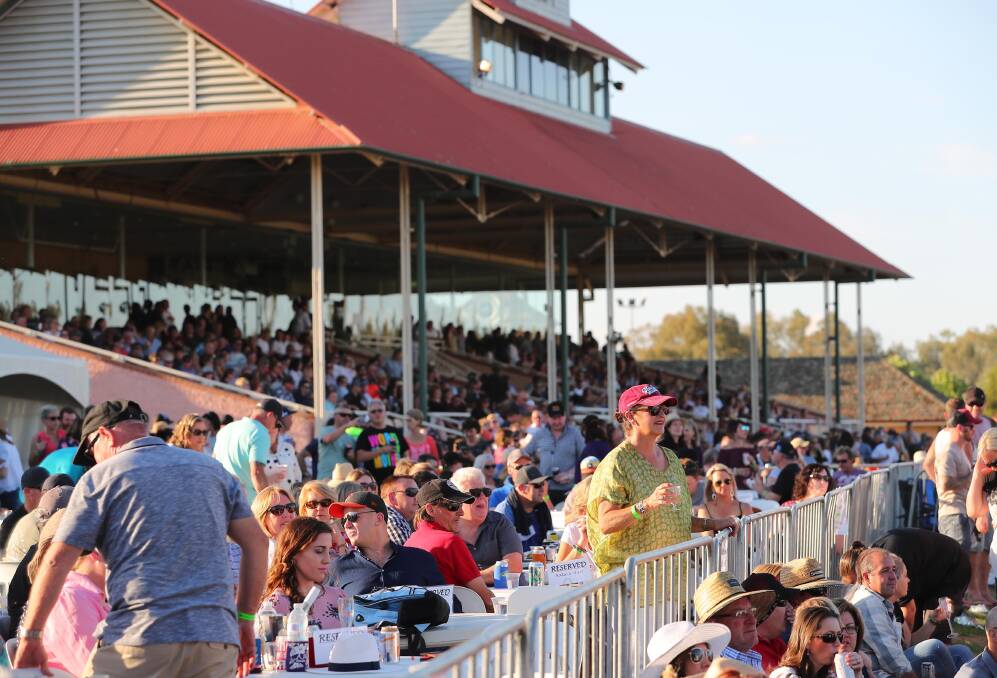 SUCCESS: The second Rock At The Races generated more than $60,000 for the Murrumbidgee Turf Club.