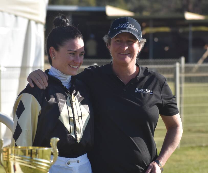 SPECIAL MOMENT: Danielle and Donna Scott won the Griffith Cup with Supplyzing. Picture: Liam Warren