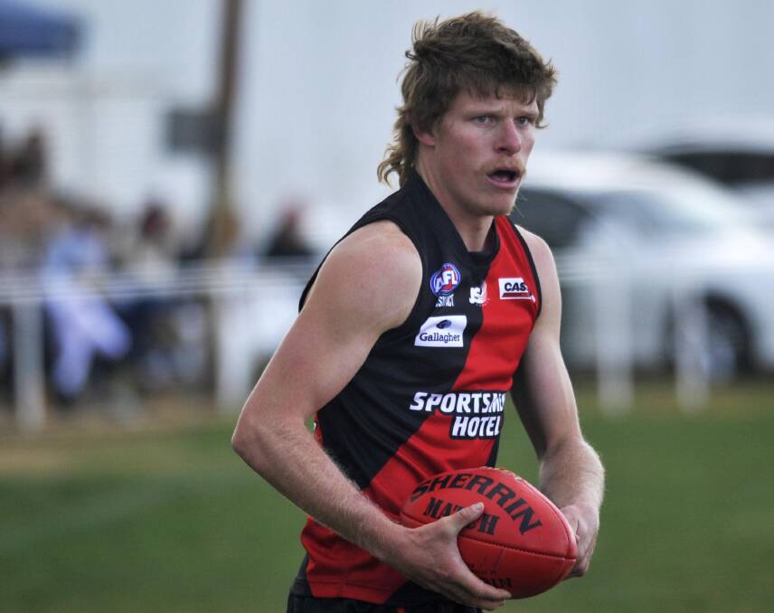 SEASON OVER: Marrar forward Rory Block will undergo a knee reconstruction in coming weeks and will miss the remainder of the Farrer League season.