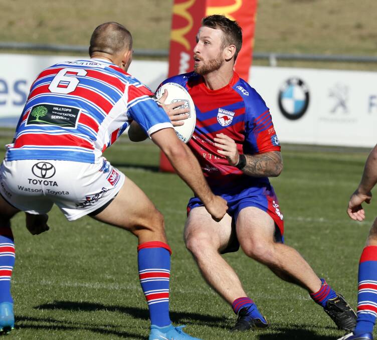 Daniel Foley in action for Kangaroos this season. Picture by Les Smith