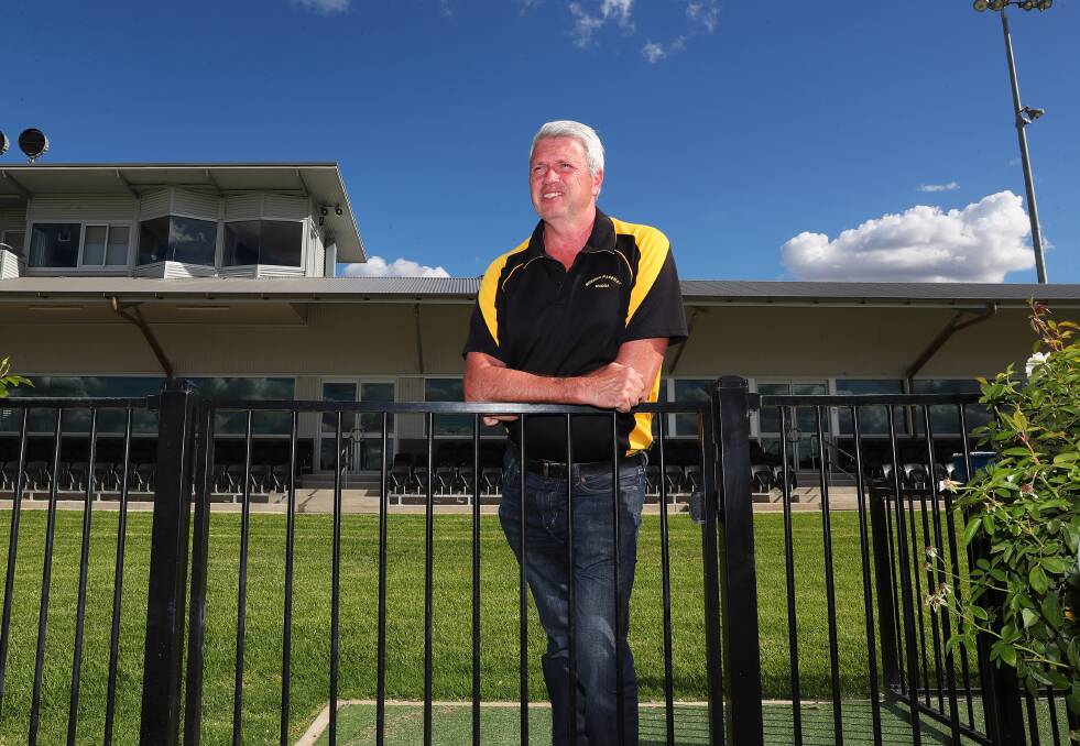 STRANGE TIMES: Wagga Harness Racing Club chief executive Graeme White prepares for a busy upcoming period despite the postponement of the city's inaugural group one carnival. Picture: Emma Hillier