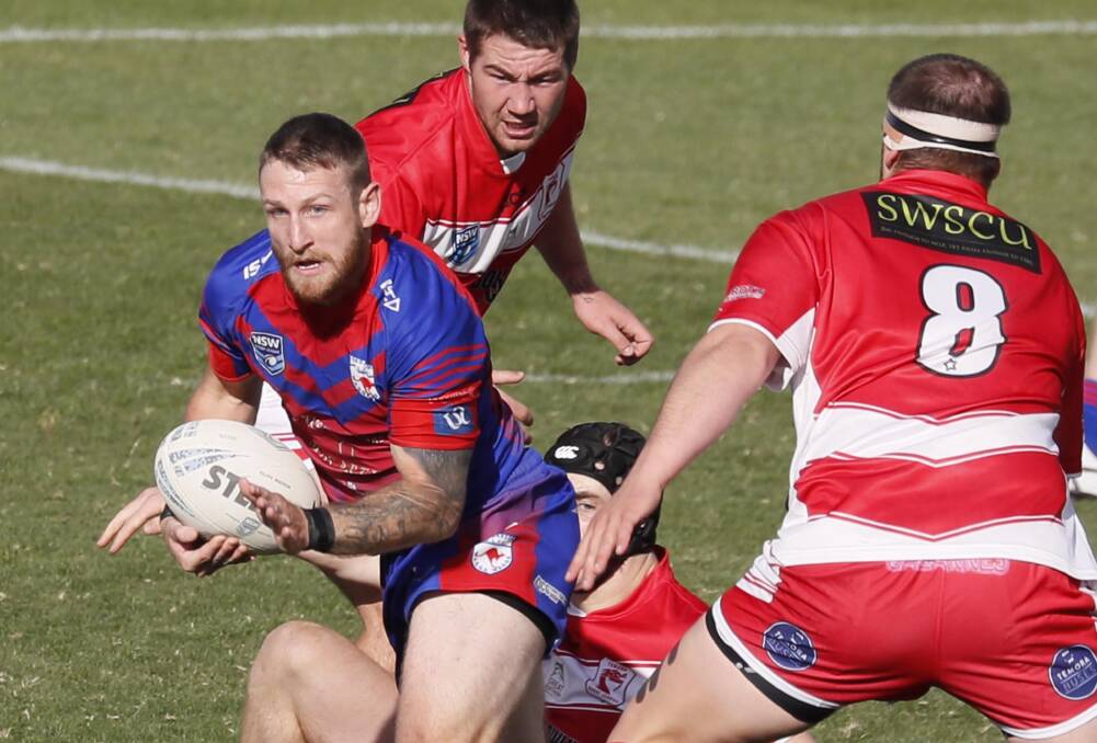 Kangaroos best and fairest winner Daniel Foley will return to Junee next season to help the club's resurrection back into the first grade competition. Picture by Les Smith