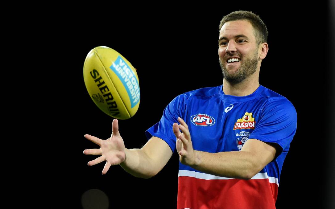 UNCERTAIN TIME: Matt Suckling hopes to continue his AFL career at a third club after being delisted by Western Bulldogs. Picture: Getty Images