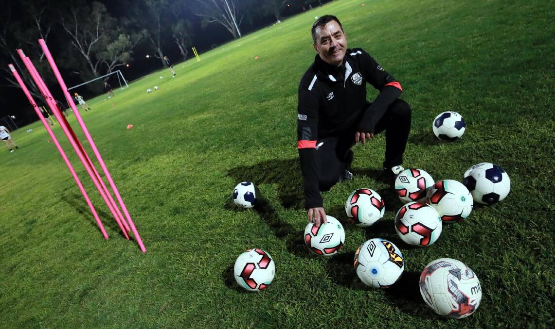 TOUGH CALL: Sam Gray has decided to step down as head coach of the Wagga City Wanderers' women's team.