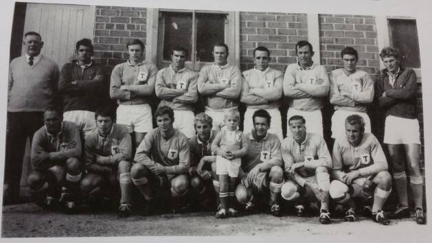 DOWN MEMORY LANE: The 1971 Tumut Maher Cup team that won the last ever game of the prestigious challenge competition. Picture: Maher Cup website