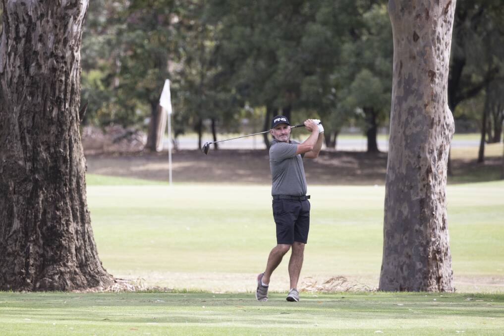 BACK AGAIN: Matthew Millar in action at this year's Wagga Pro-Am last month. Picture: Madeline Begley