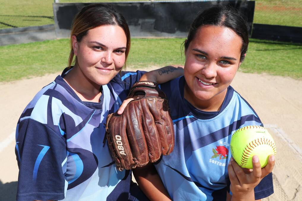 WINNERS: Montana and Layhnee Kearnes will be in action for South Wagga Warriors this weekend after representing NSW at the nationals. Picture: Emma Hillier