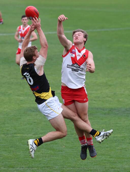 Dylan Morton in action during Saturday's grand final.
