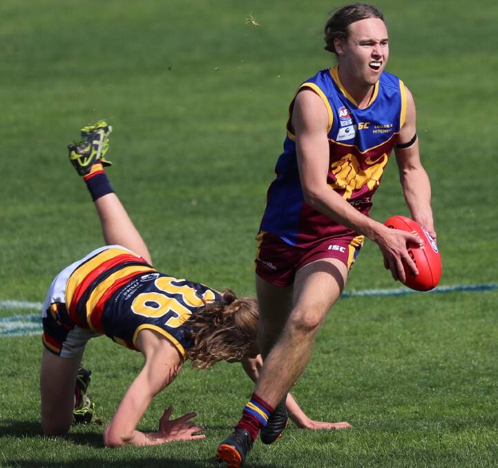 IN DOUBT: Matt Knagge will have to prove his fitness as he looks to come back from a hamstring injury for Ganmain-Grong Grong-Matong's first final.