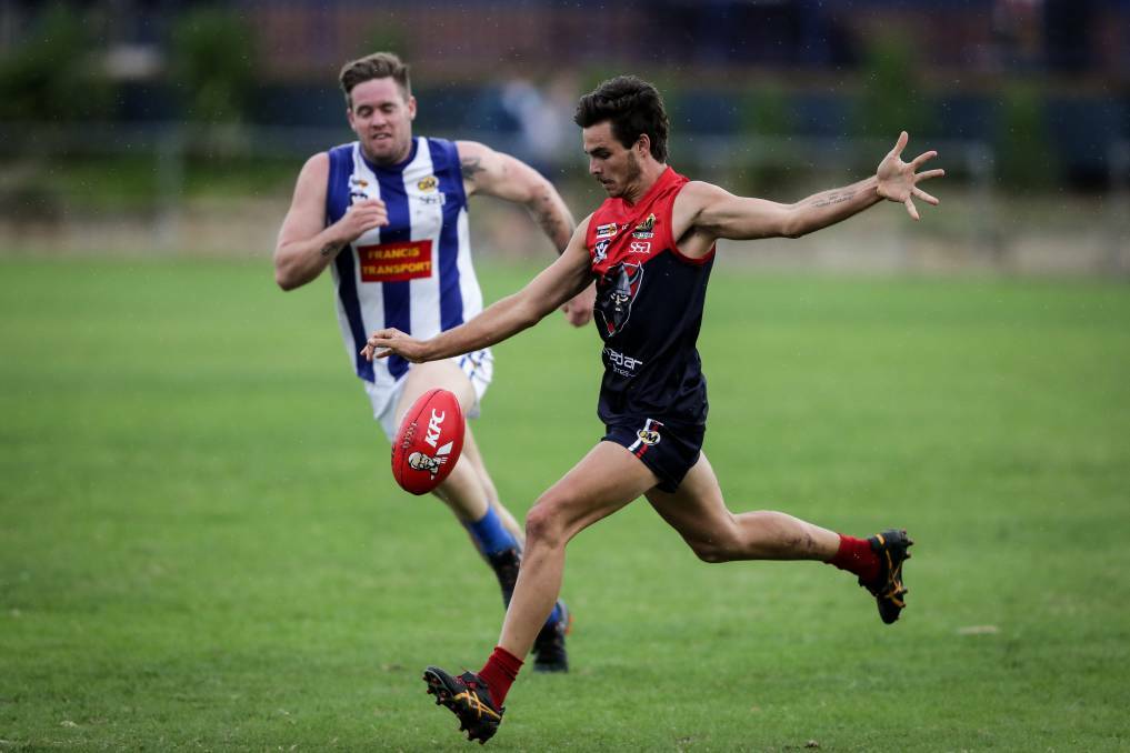Northern Jets lodged a permit for Wodonga Raiders defender Matt Neagle on Friday. Picture: The Border Mail