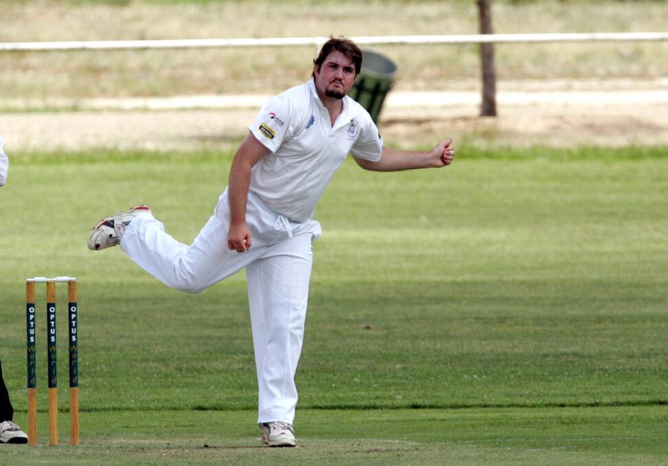 Tom Perry in action for Wagga RSL back in 2007.