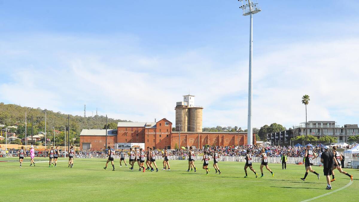COMING BACK: AFL football will return to Wagga next year for the first time since 2016 when Collingwood took on North Melbourne.