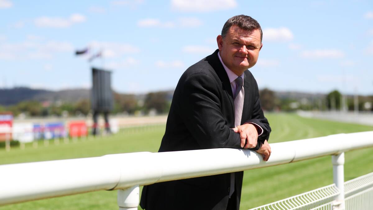 Scott Sanbrook will finish up as Murrumbidgee Turf Club chief executive on March 1. Picture: Emma Hillier