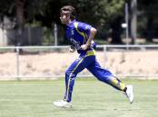 ON THE MOVE: Talented teenage quick Hayden Watling has returned to South Wagga from Kooringal Colts for the upcoming cricket season. Picture: Les Smith