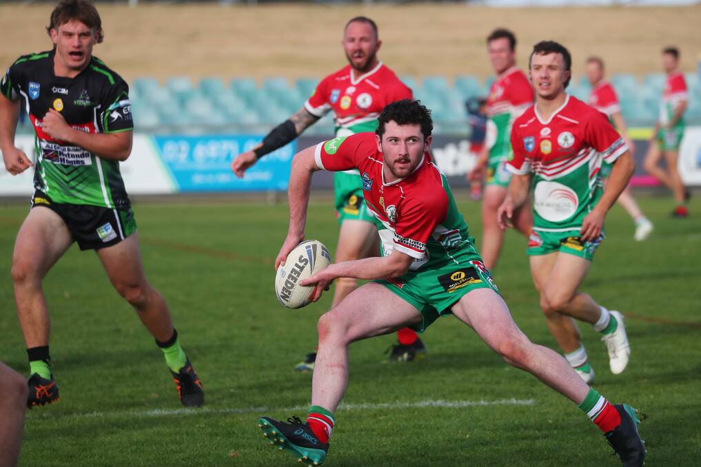 ON REPORT: Young Brothers halfback Sam Macklan will head to the Group Nine judiciary, where they will look to have a high tackle charge downgraded. Picture: Emma Hillier