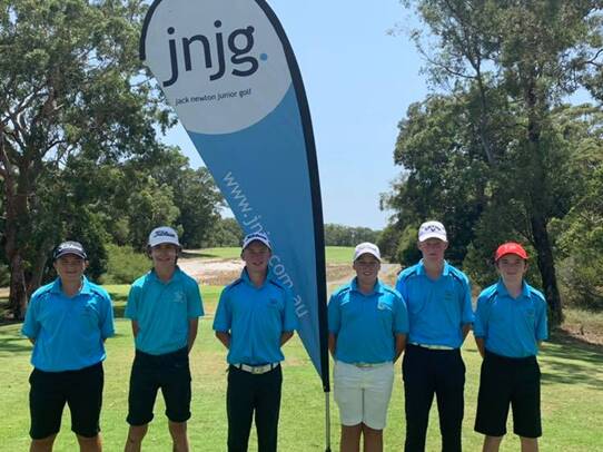 TOP TEAM: Wagga Country Club's Encourage Shield team finished third in the state finals at Newcastle Golf Club.