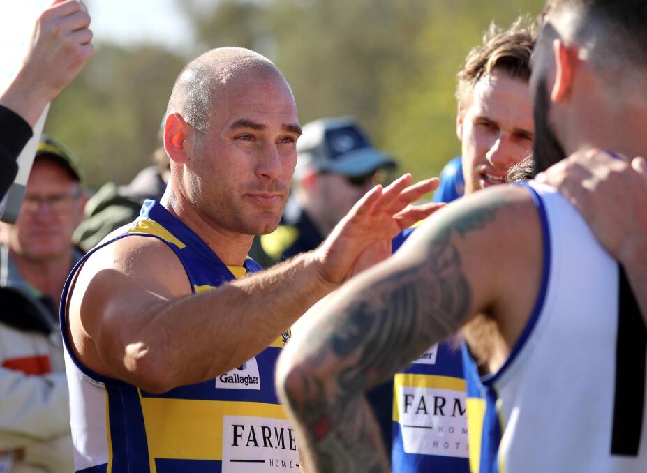 TIMELY RETURN: Mangoplah-Cookardinia United-Eastlakes coach Jeremy Rowe will return to the Goannas' side for Sunday's elimination final.