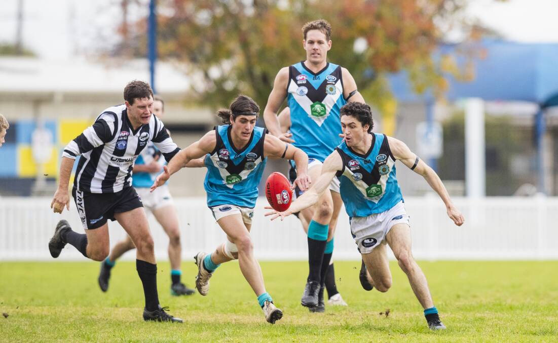Jeromy Lucas in action for Northern Jets against The Rock-Yerong Creek at Victoria Park last year. Picture by Ash Smith