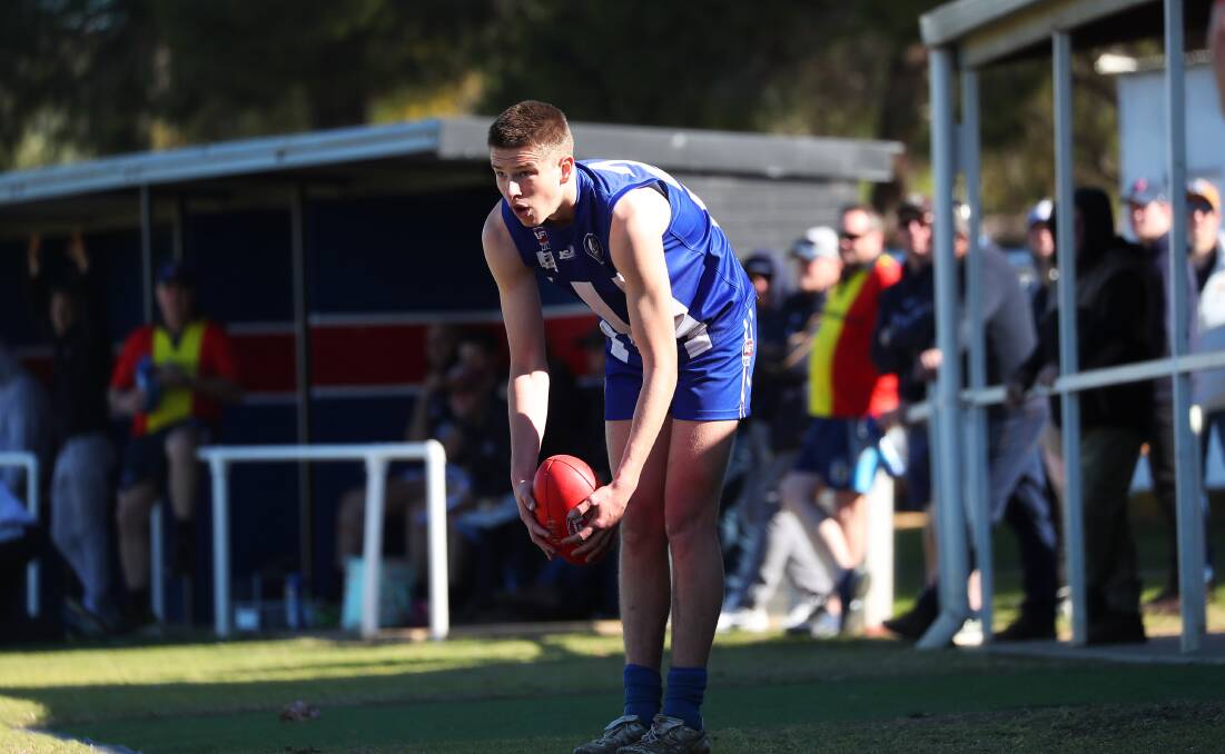 GOING PLACES: Temora's Will Reinhold has been signed by VFL club Port Melbourne. 