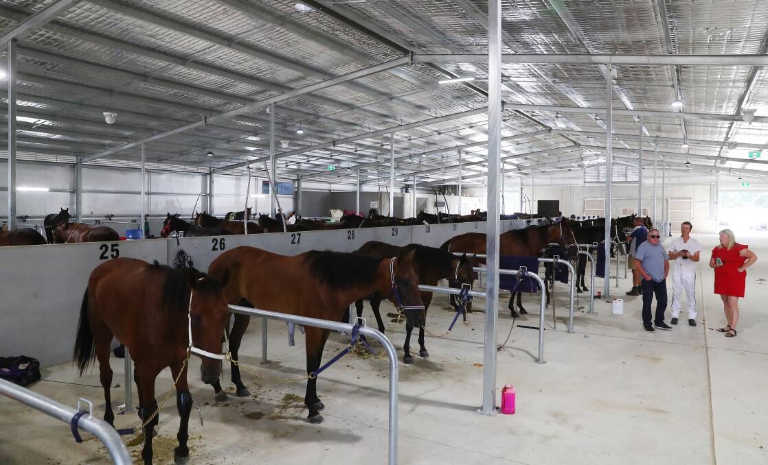 The state of the art Riverina Paceway facility. Picture: Emma Hillier
