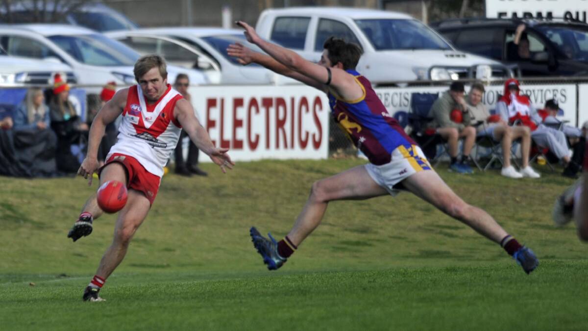 TIMELY RETURN: Ben King will come in for his first game of the season for Griffith against Coolamon on Saturday. 