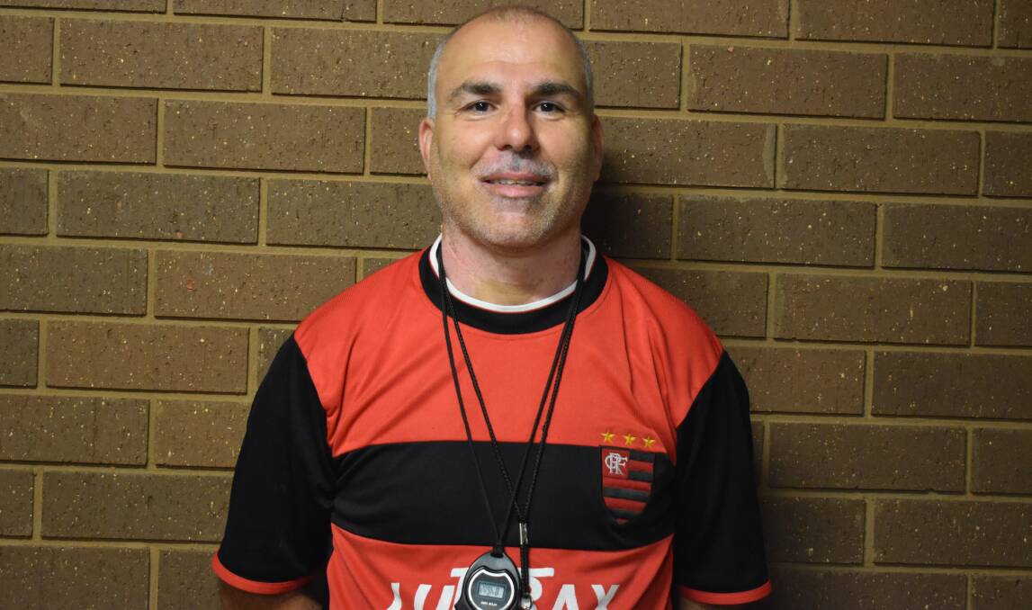 DETERMINED: Leeton United coach Frank Alampi would love nothing more than to guide his team to the Pascoe Cup on Sunday. Picture: Liam Warren