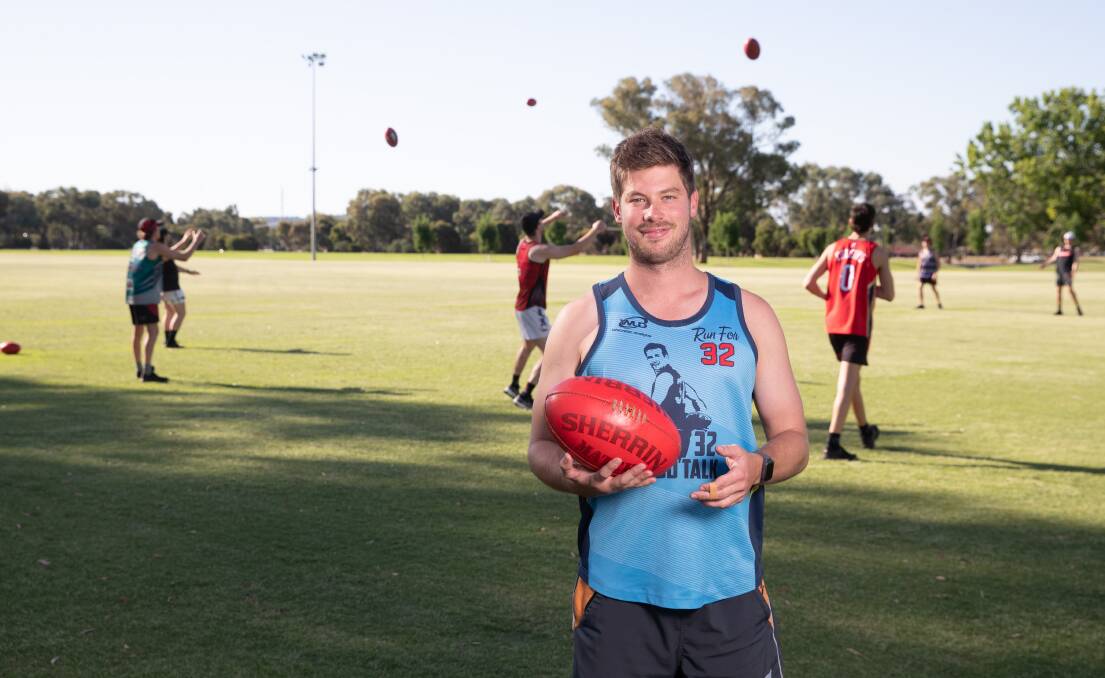 Marrar coach Cal Gardner has been happy with the Bombers' pre-season campaign to date. Picture by Madeline Begley