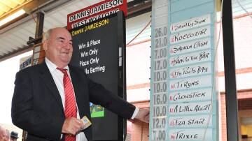 Riverina bookmaker Dennis Jamieson will be honoured at Rosehill on Saturday. Picture by Laura Hardwick