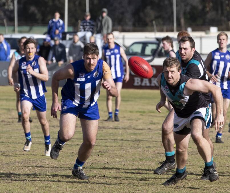 Temora will be without ruck Justin Galloway this season. Picture by Madeline Begley