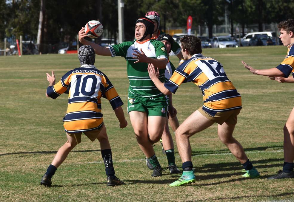 KEY OUT: The Riverina Anglican College will be without front rower Lachie Payne for Thursday night's big clash against Kildare Catholic College. Picture: Courtney Rees