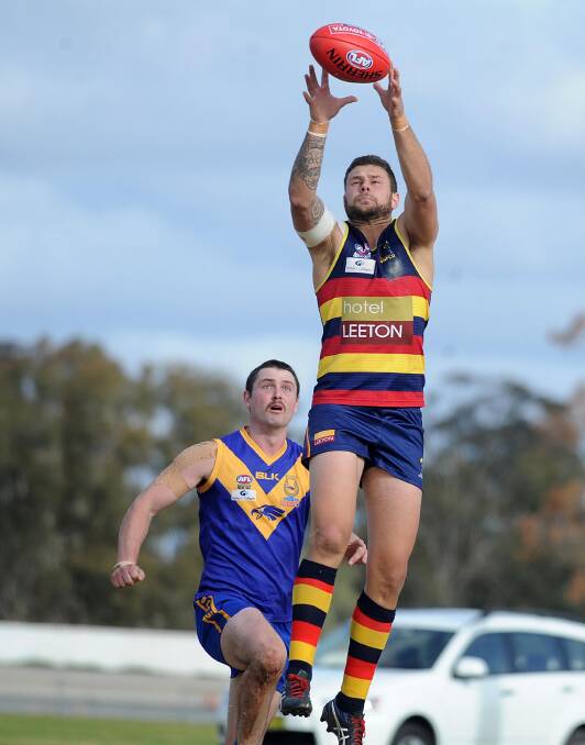 DAY OUT: Daniel Muir kicked eight goals against Narrandera.