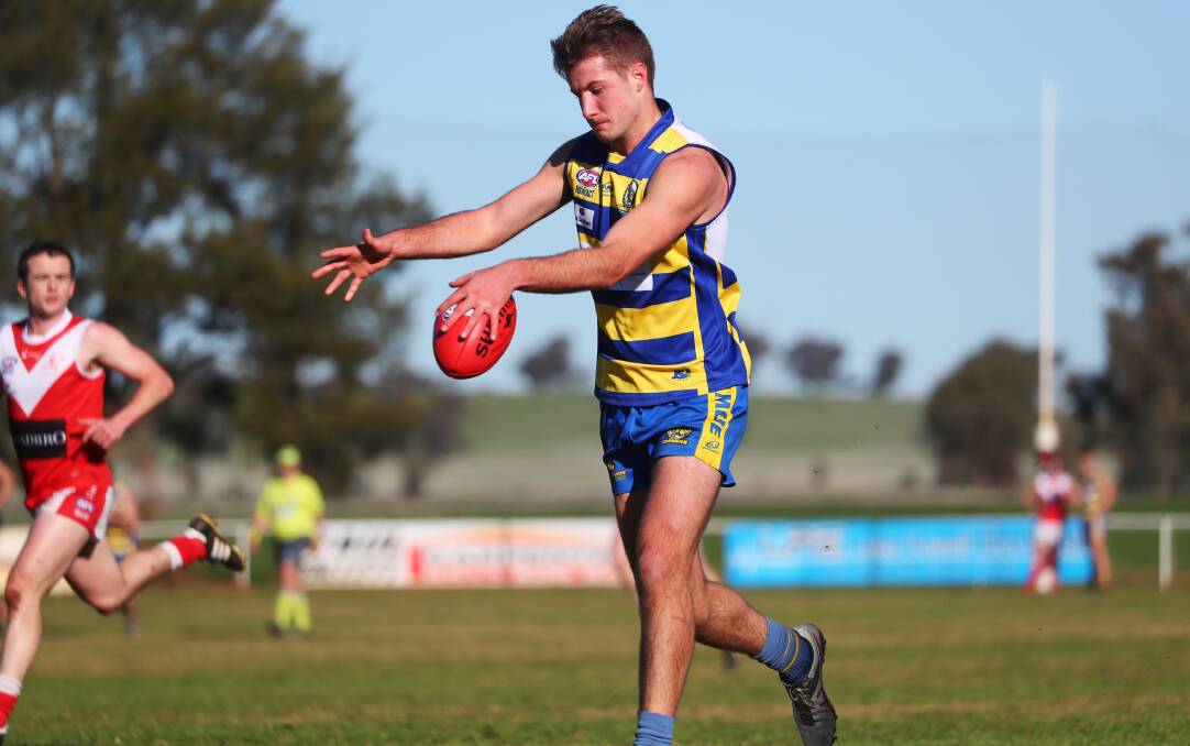 HOME GROWN TALENT: Canberra Demons recruit George Kendall will be free to return to Mangoplah-Cookardinia United-Eastlakes on occasions next year.