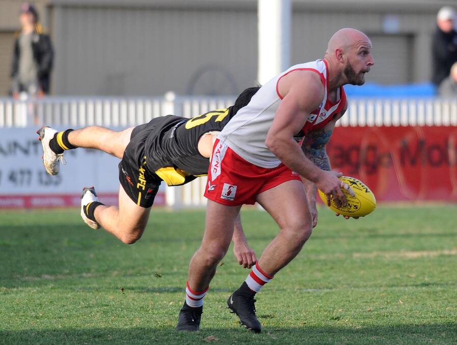 IN CHARGE AGAIN: Griffith footballer Guy Orton will coach the Riverina League representative team for a second year.