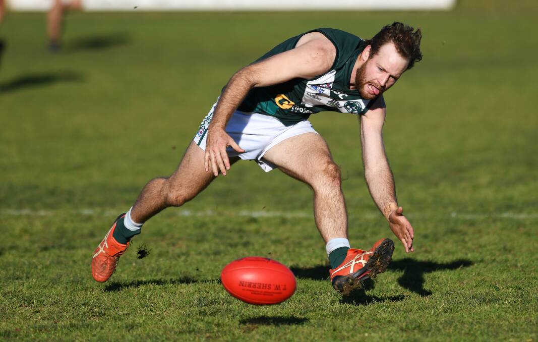 Max Hillier in action for Coolamon this season.