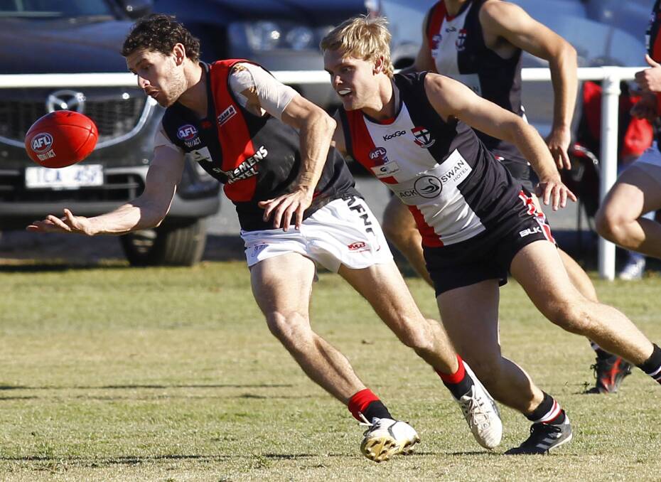 INCLUSION: Marrar forward Brad Turner is expected to play his first game of the year in the Anzac Challenge on Friday night. Picture: Les Smith