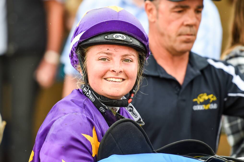 CHASING A WINNER: Apprentice jockey Jessie Philpot will ride at Wagga.