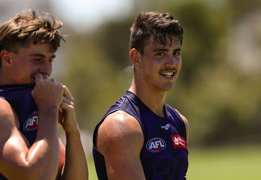 Pat Voss has secured a one-year contract with AFL club Fremantle for the upcoming season. Picture by Fremantle FC