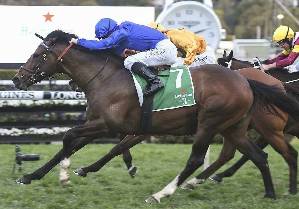 Best Of Days winning at Randwick in September 2018. Picture: Godolphin