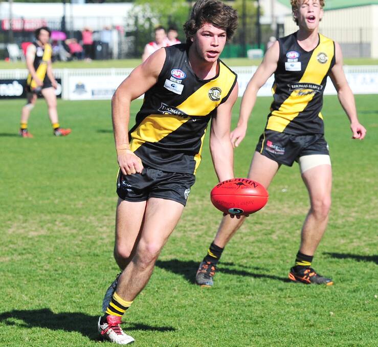 John Anstee in action for Wagga Tigers back in 2015.