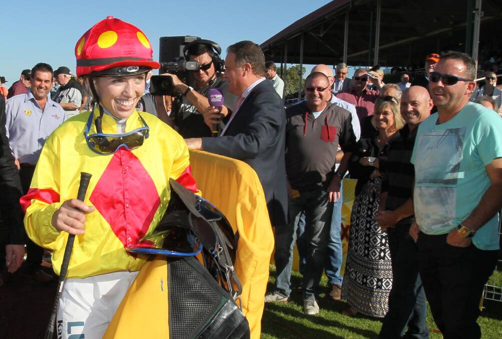 Kayla Nisbet will put the Joseph-Jones colours on one final time in the Wagga Gold Cup on Friday. Picture by Les Smith