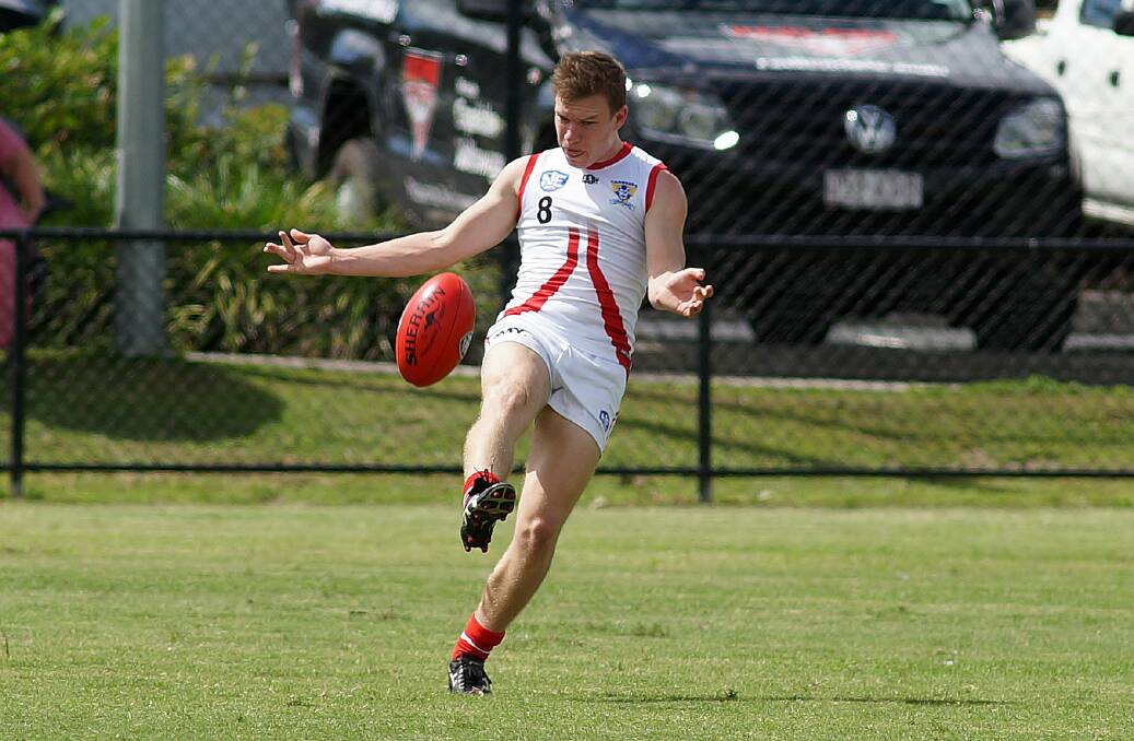 Mitch Maguire in action for Canberra Demons.