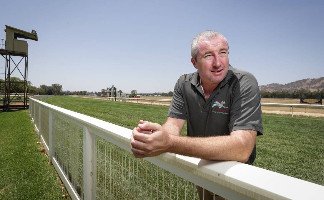 TOP JOB: Wodonga Turf Club sales and events manager Steve Keene will become Murrumbidgee Turf Club's new chief executive next month. Picture: James Wiltshire