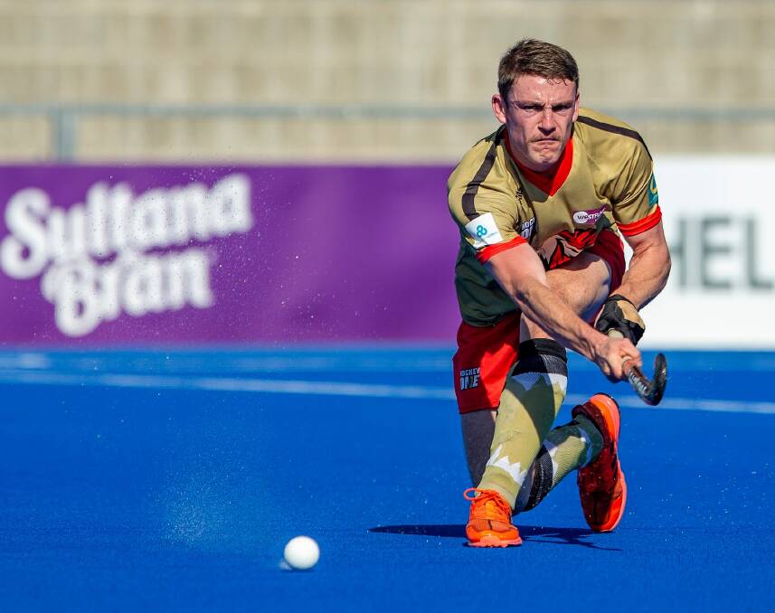 RISING STAR: Wagga's Dylan Martin has been selected in Hockey Australia's 2020 Men's National Development Squad. Picture: NSW Pride